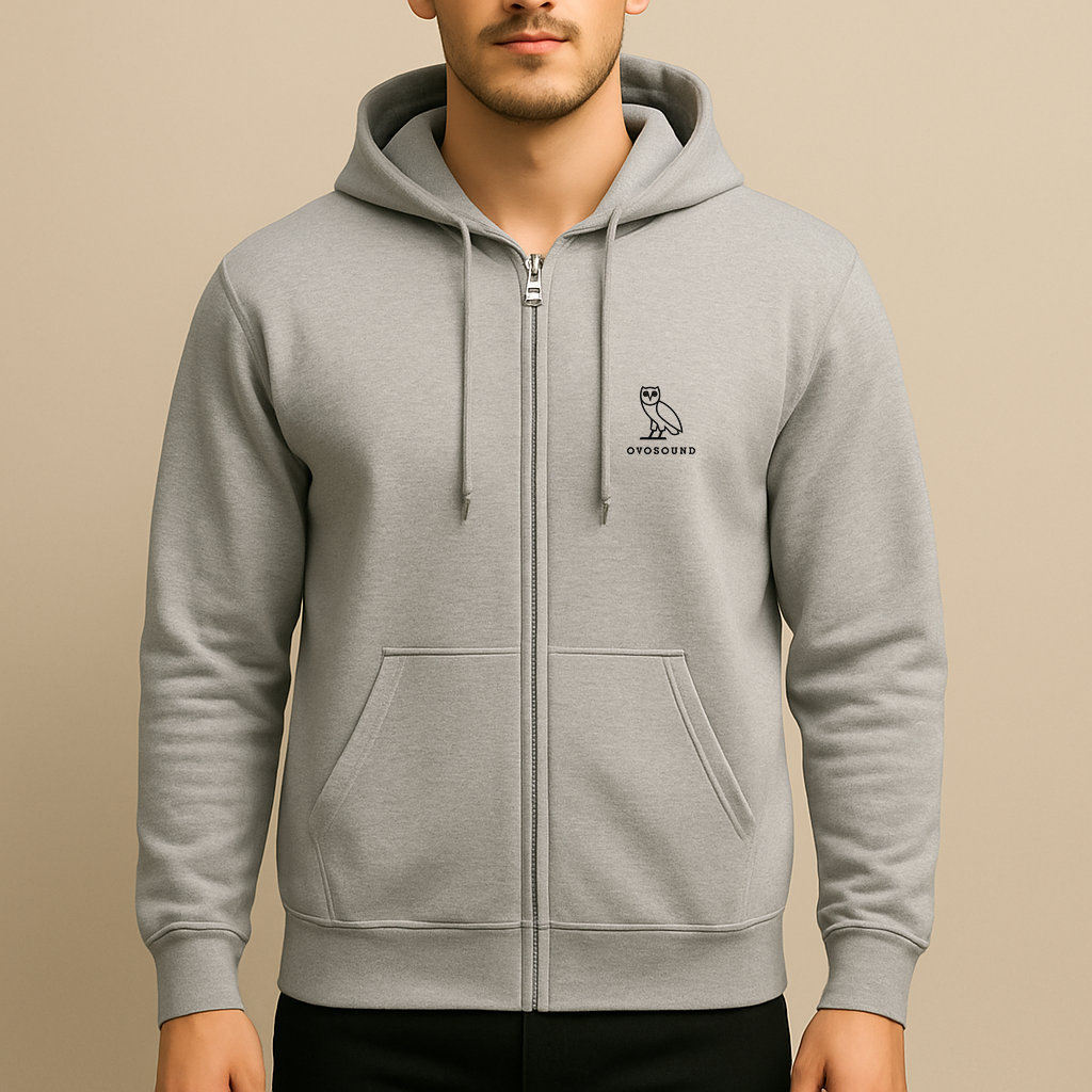 Men's Ovosound Drake Music Zipper Hoodie