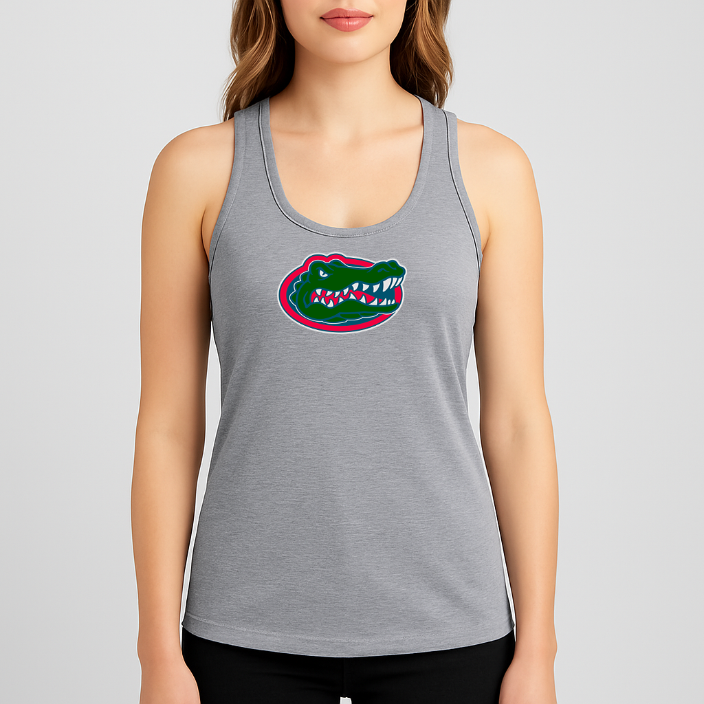 Women's Florida Gators Logo Next Level Ideal Racerback Tank