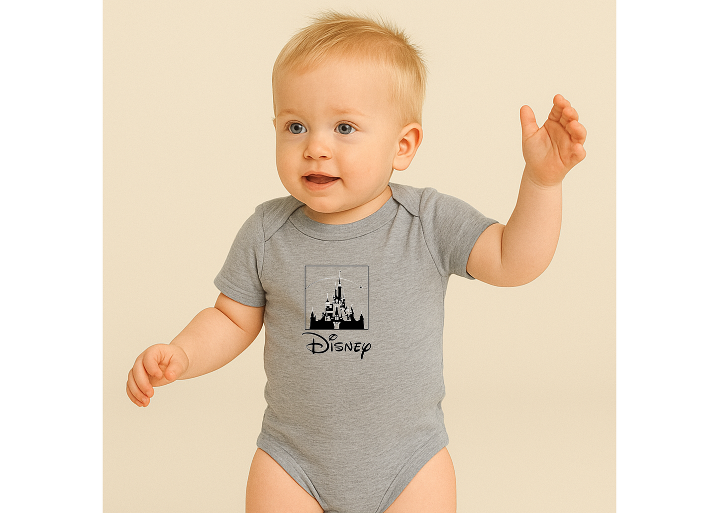 Walt Disney Cartoon Baby Romper Onesie