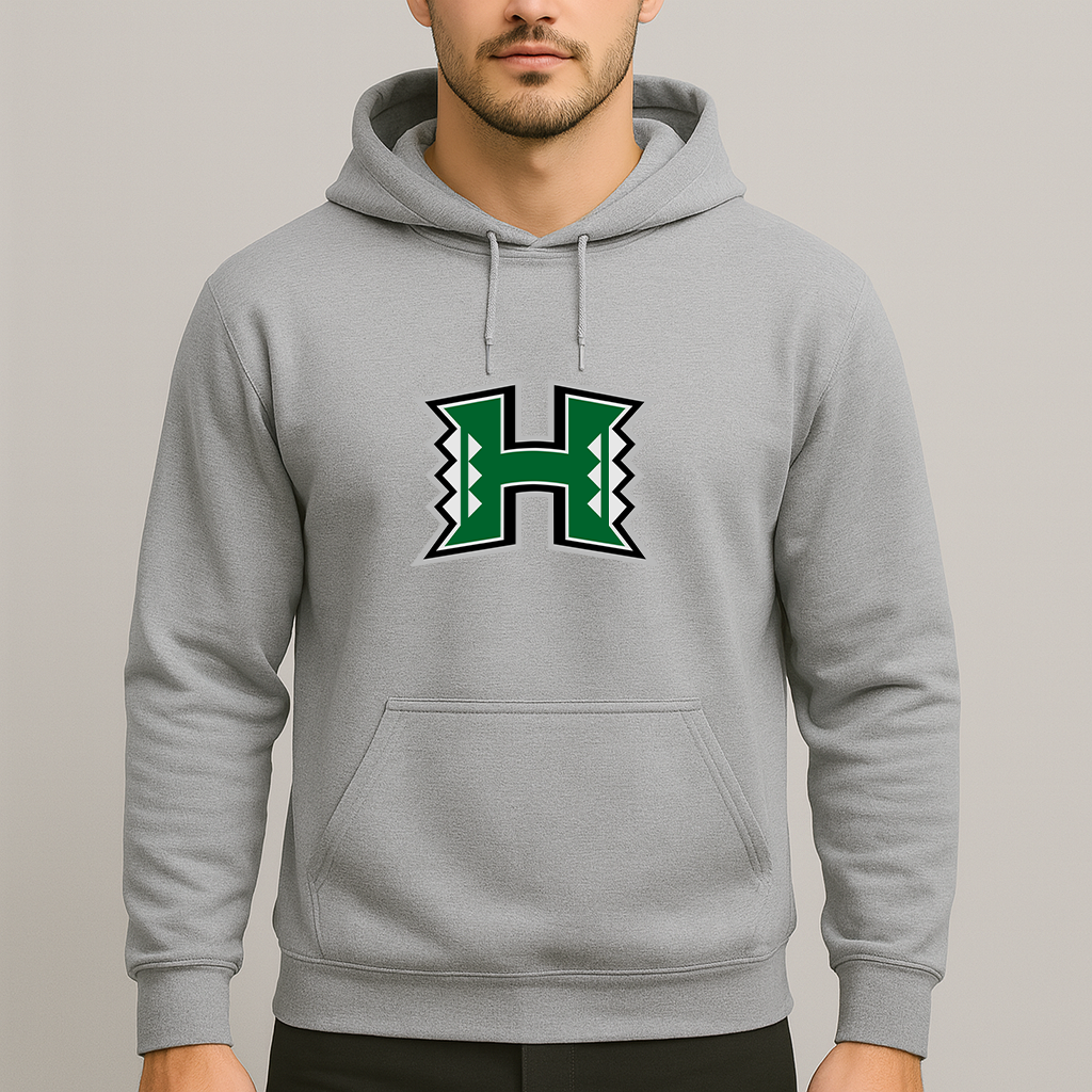 Men's Hawaii Warriors Logo Pullover Hoodie
