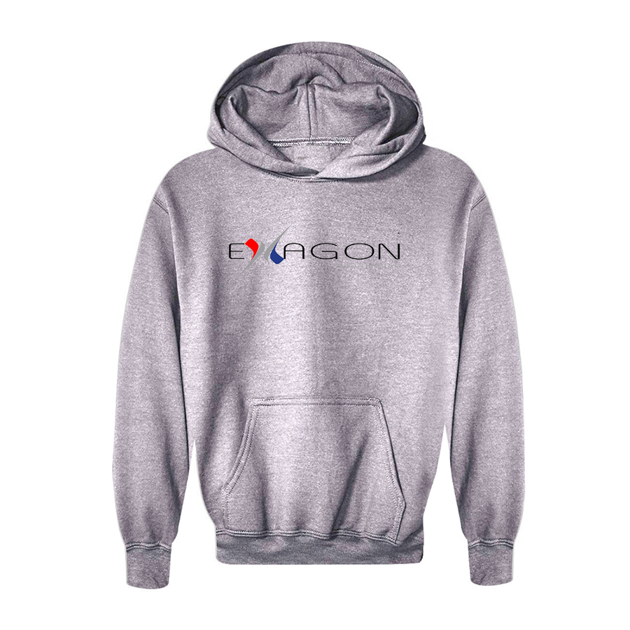 Youth Exagon Engineering Logo Pullover Hoodie