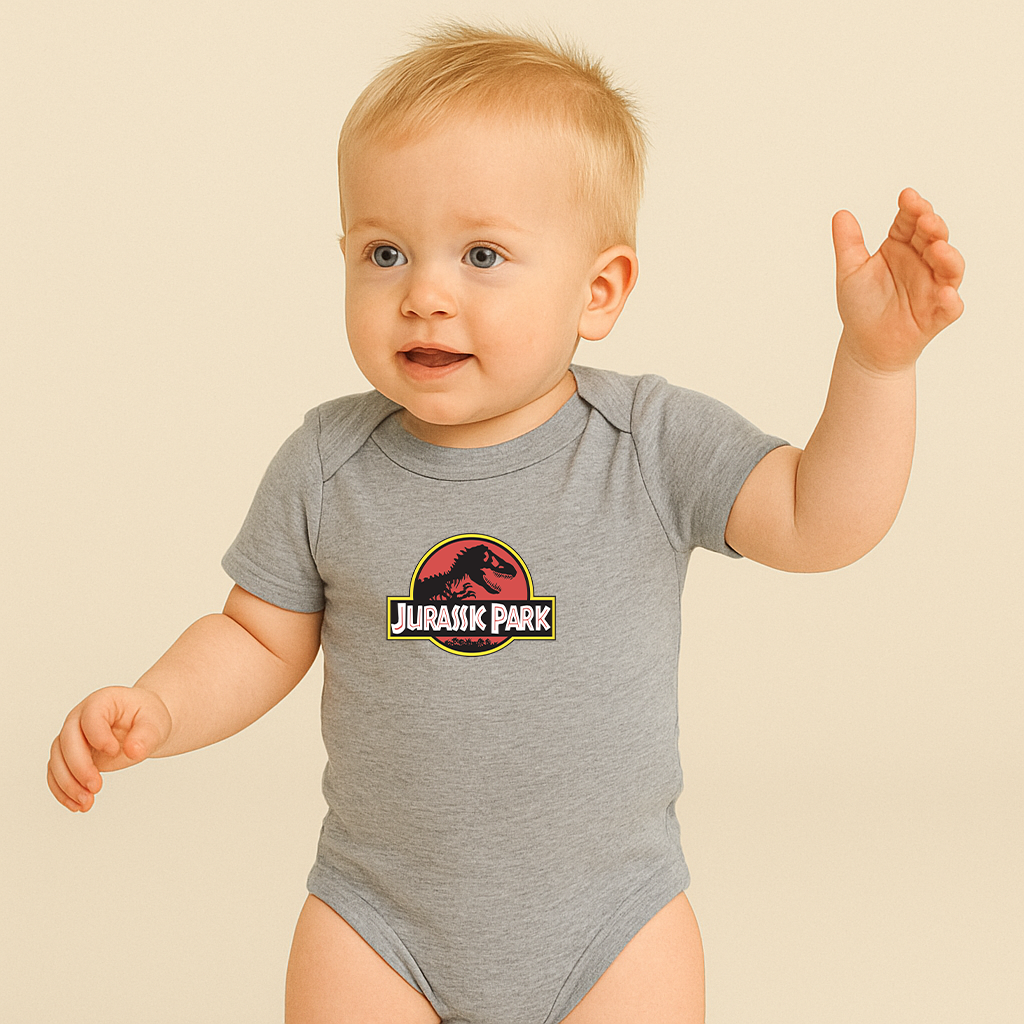 Jurassic Park Movie Baby Romper Onesie