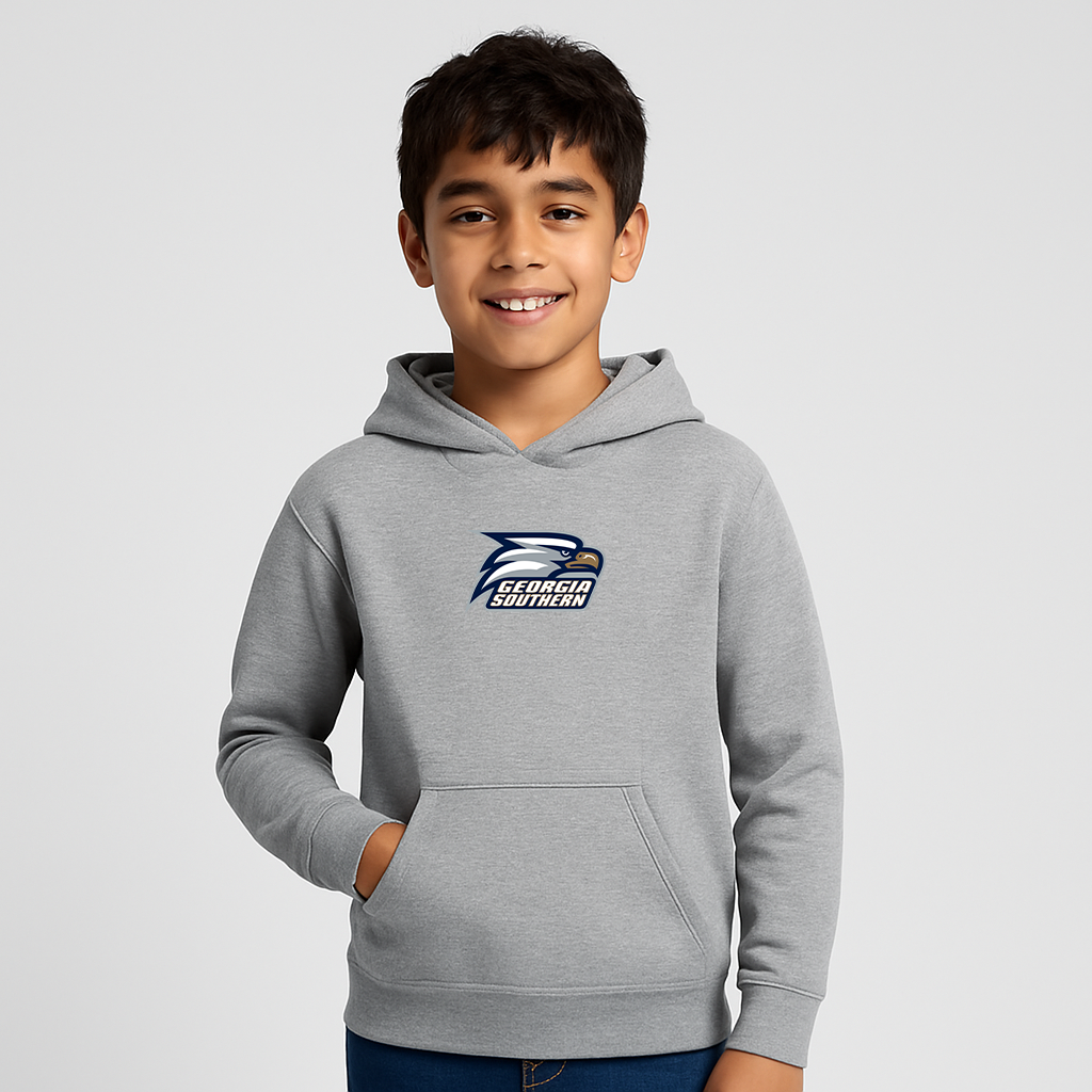 Youth Georgia Southern Eagles Logo Pullover Hoodie