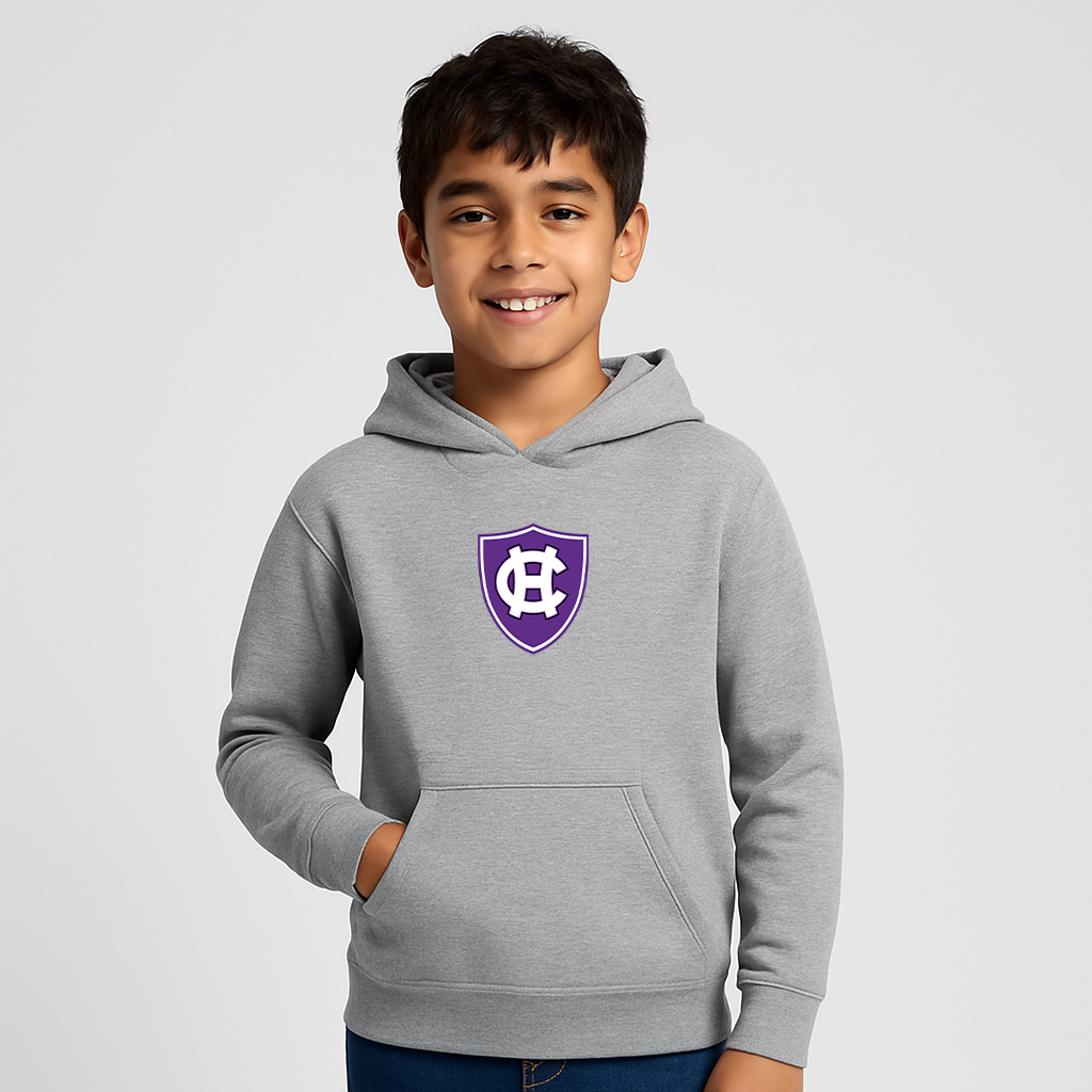 Youth Holy Cross Crusaders Logo Pullover Hoodie