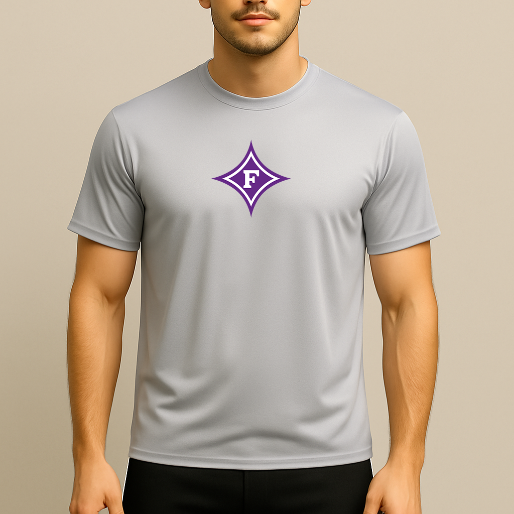 Men's Furman Paladins Logo Polyester T-Shirt