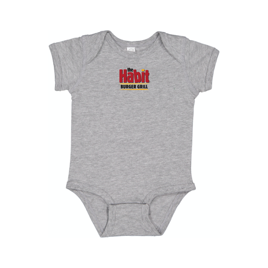 The Habit Burger Grill Logo Baby Romper Onesie