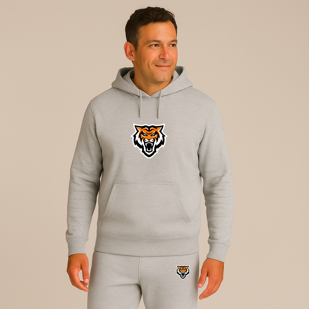 Men's Idaho State Bengals Logo Hoodie Joggers Set