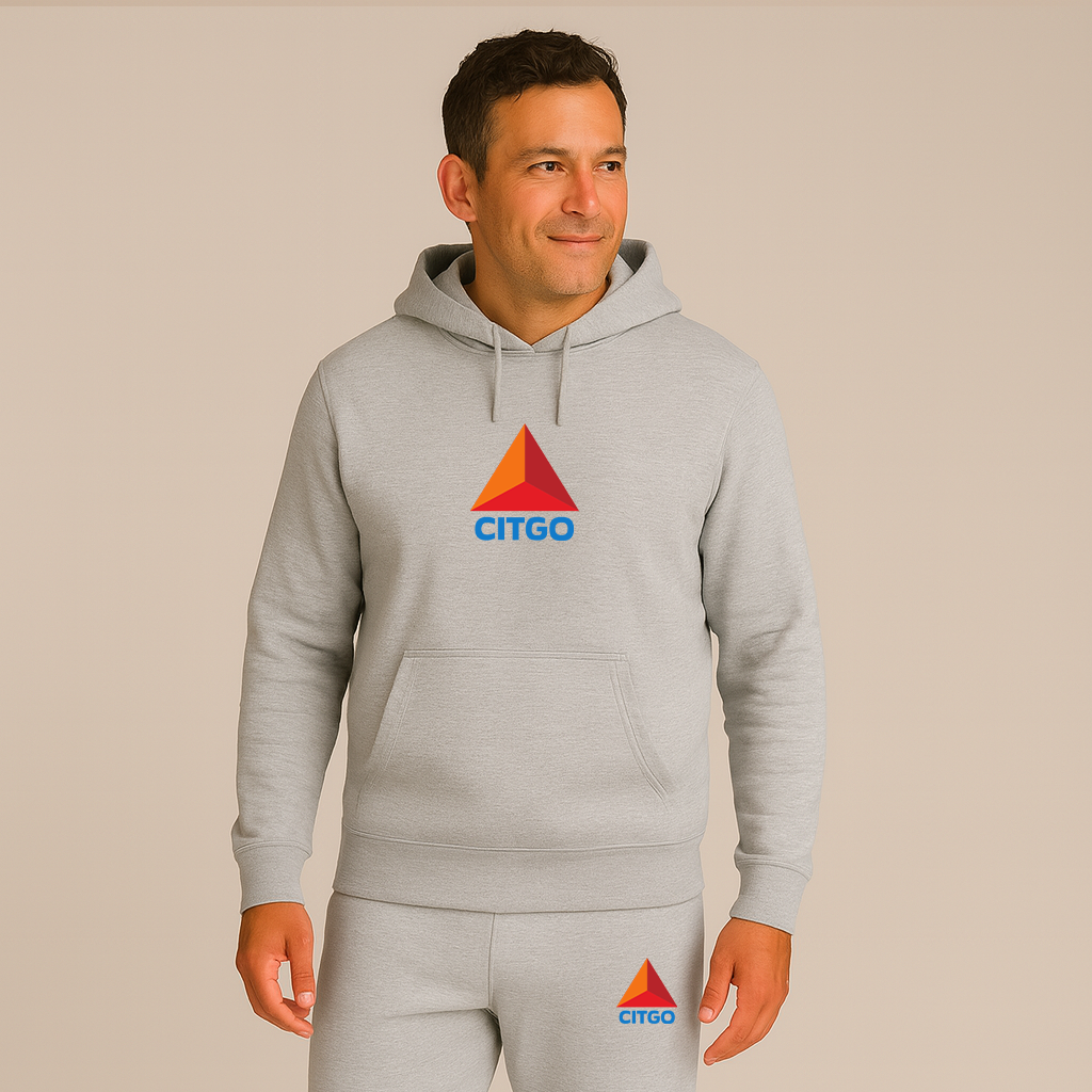 Men's Citgo Gas Station Hoodie Joggers Set