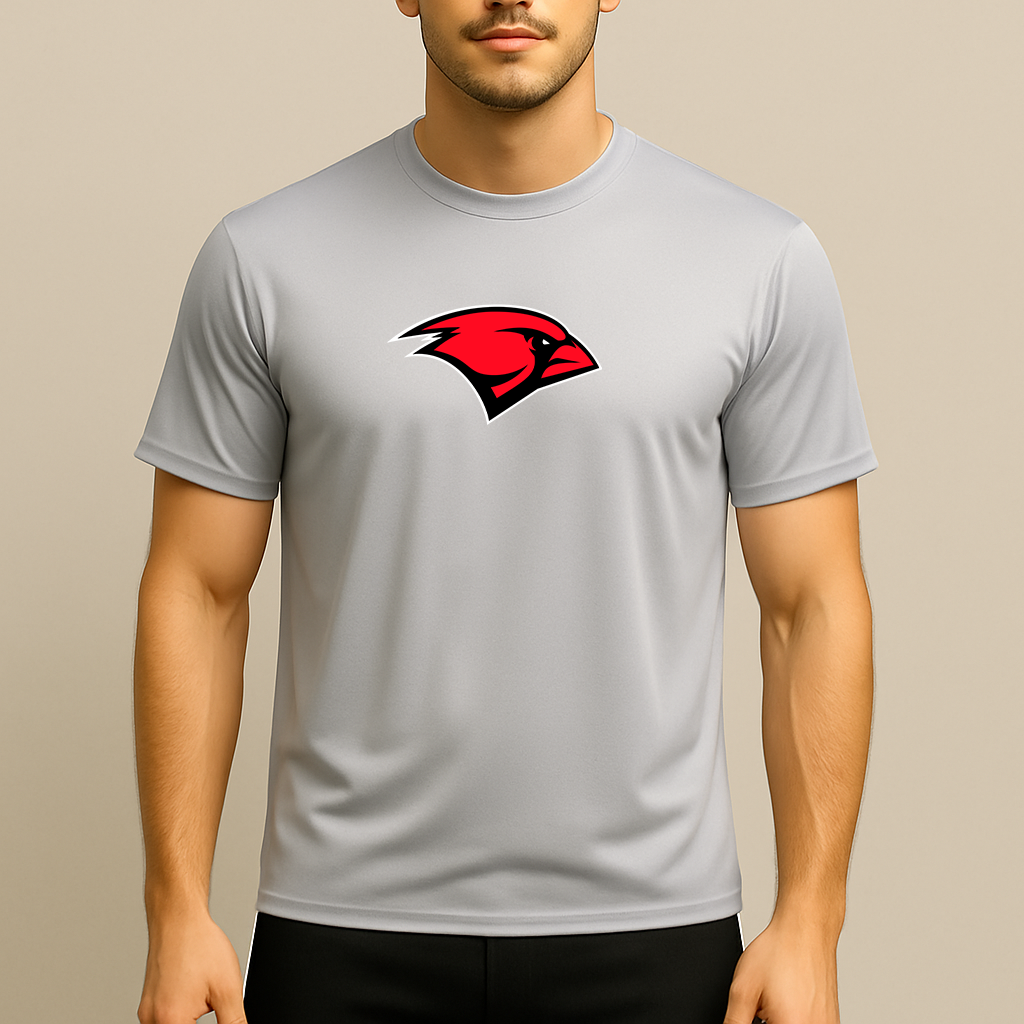 Men's Incarnate Word Cardinals Logo Polyester T-Shirt