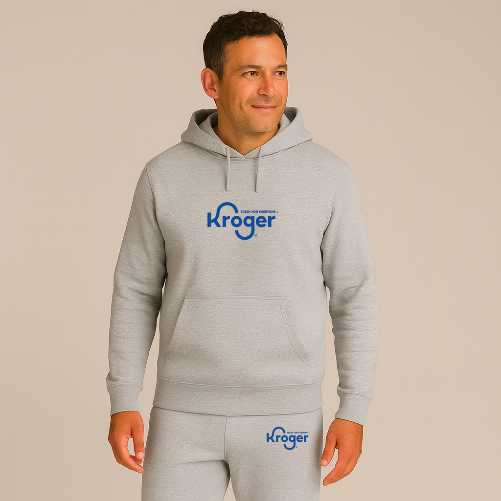 Men's Kroger Logo Hoodie Joggers Set