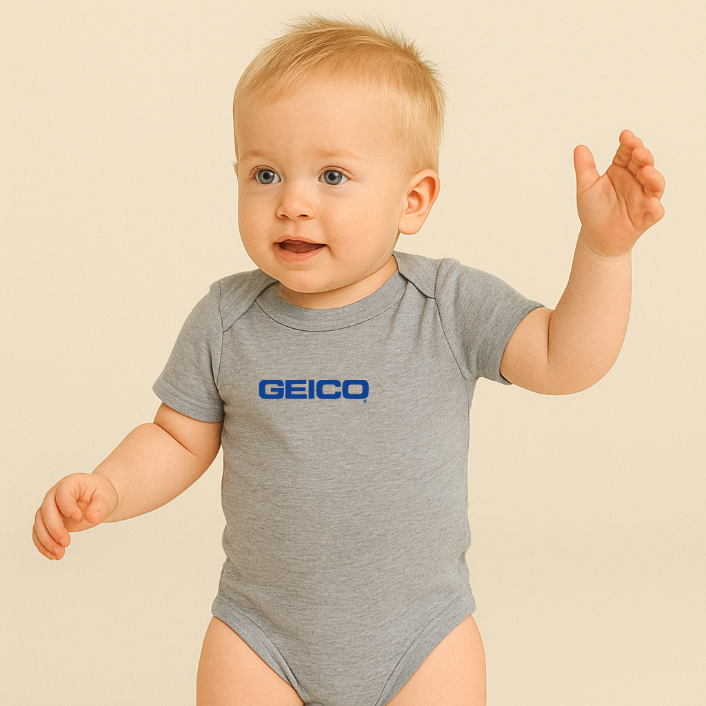 Geico Logo Baby Romper Onesie