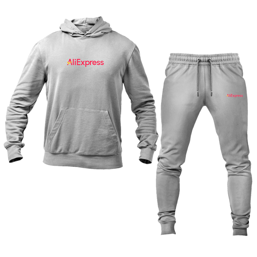 Men's AliExpress Logo Hoodie Joggers Set