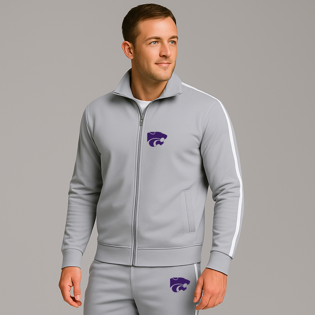 Men's Kansas State Wildcats Logo Dri-Fit TrackSuit