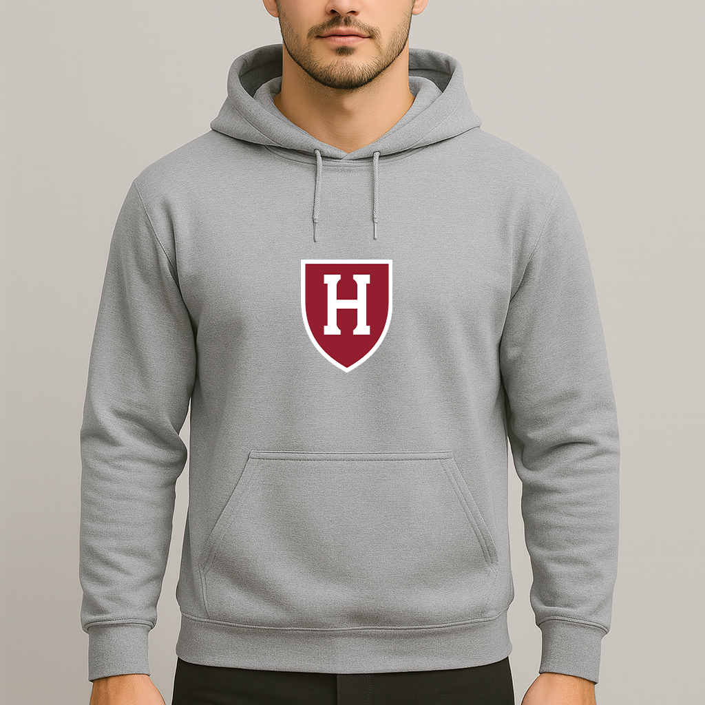 Men's Harvard Crimson Logo Pullover Hoodie
