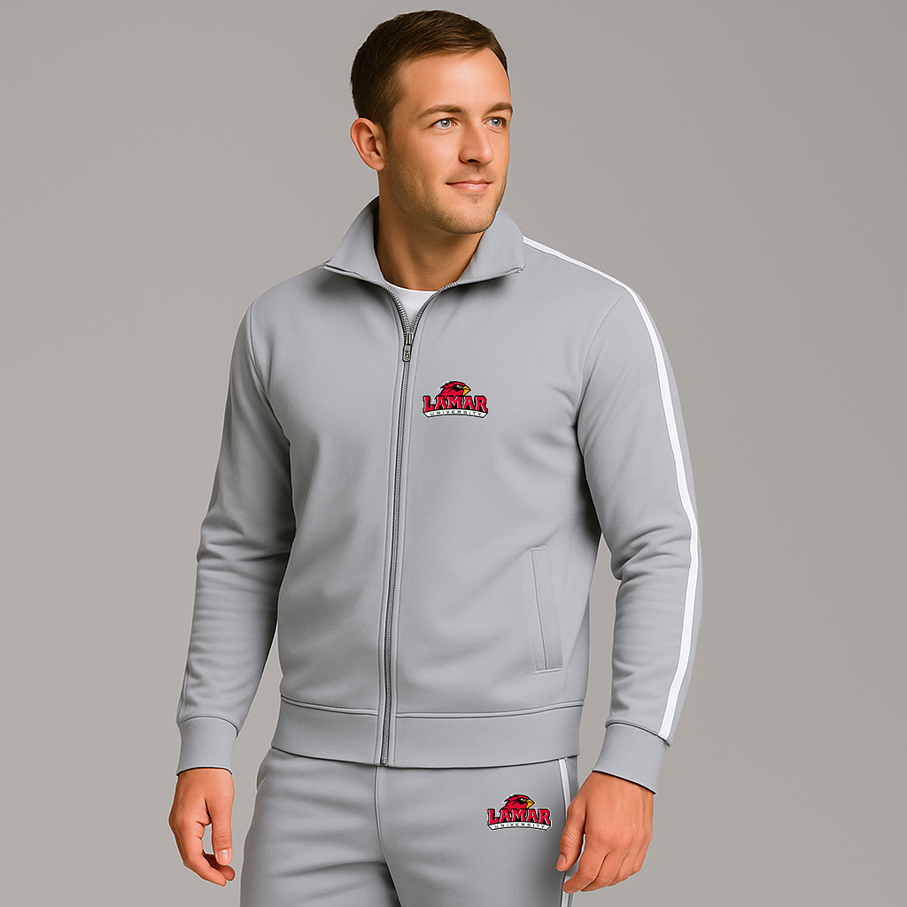 Men's Lamar Cardinals Logo Dri-Fit TrackSuit