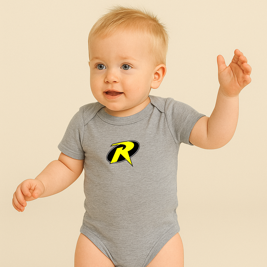 Robin DC Comics Superhero Baby Romper Onesie