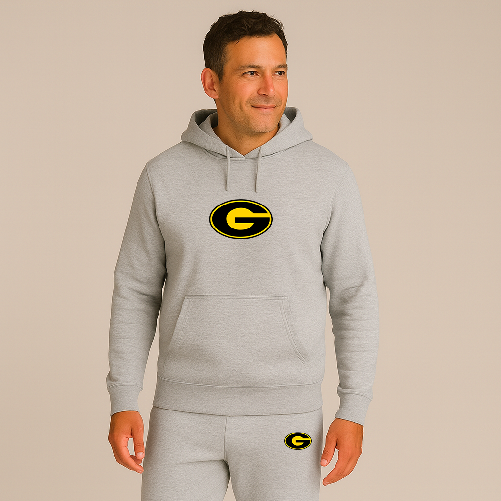 Men's Grambling State Tigers Logo Hoodie Joggers Set