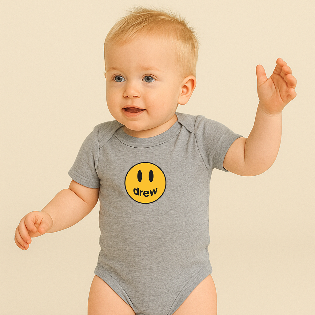 Justin Bieber Drew Music Baby Romper Onesie