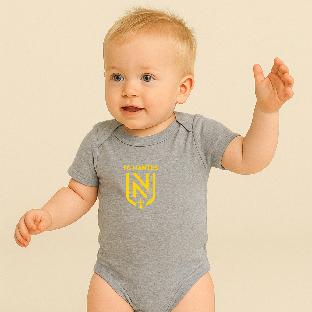 FC Nantes Soccer Logo Baby Romper Onesie