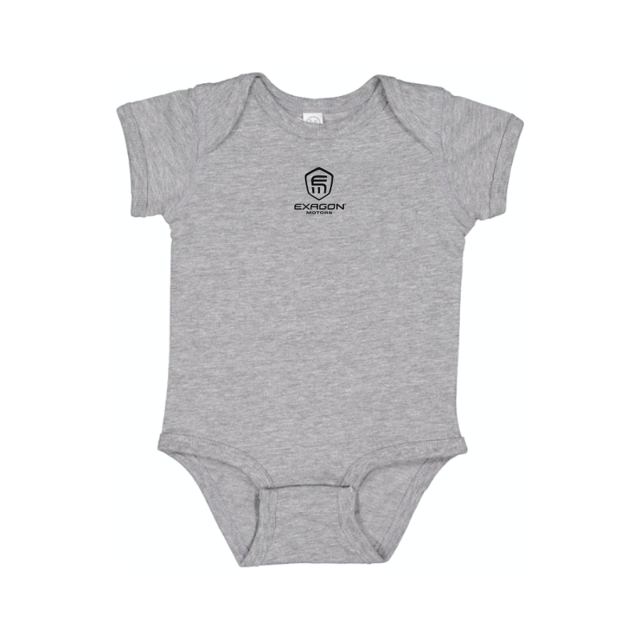 Exagon Motors Logo Baby Romper Onesie