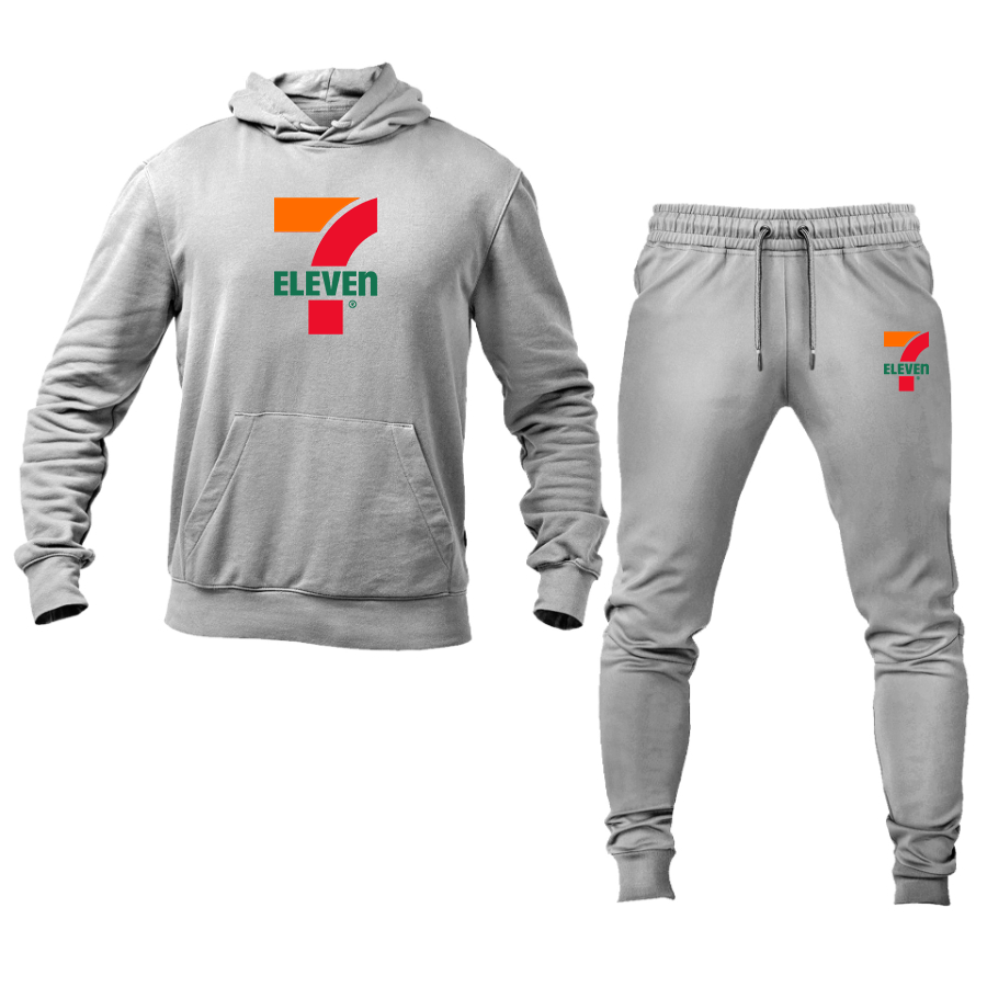 Men's 7 Eleven Logo Hoodie Joggers Set