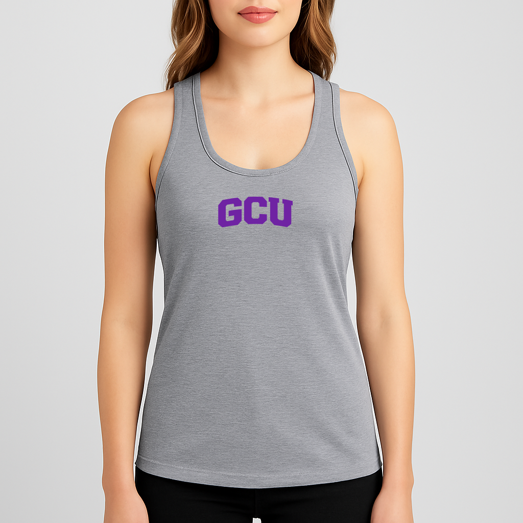 Women's Grand Canyon Antelopes Logo Next Level Ideal Racerback Tank