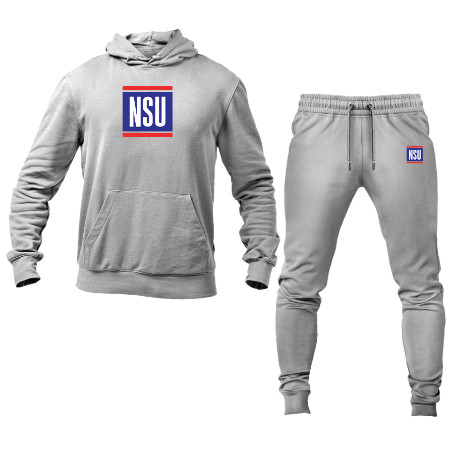 Men's NSU Logo Hoodie Joggers Set