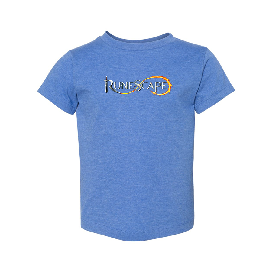 Runescape Logo BELLA  CANVAS Toddler Jersey Tee