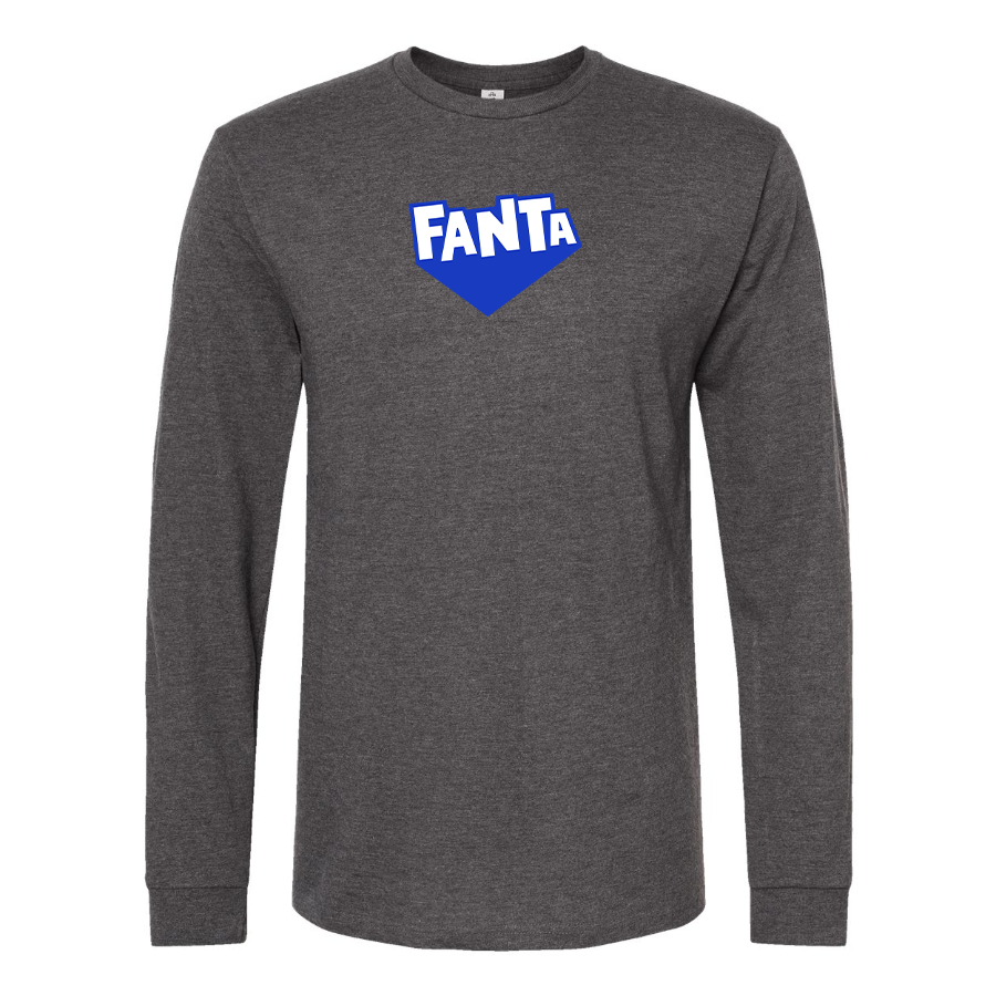 Men's Fanta Logo Long Sleeve T-Shirt