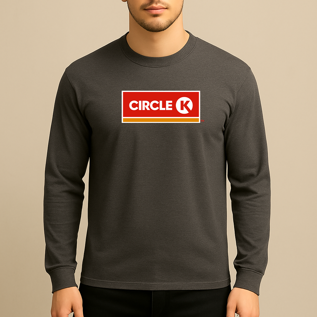 Men's Circle K Gas Station  Long Sleeve T-Shirt