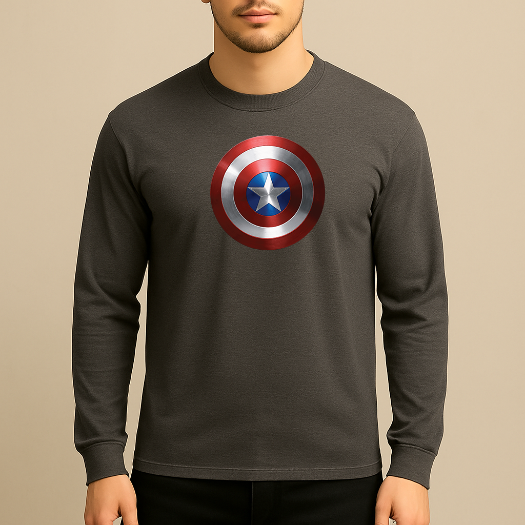 Captain America Long Sleeve T-Shirt