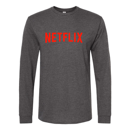 Men's Netflix Movie Show Long Sleeve T-Shirt
