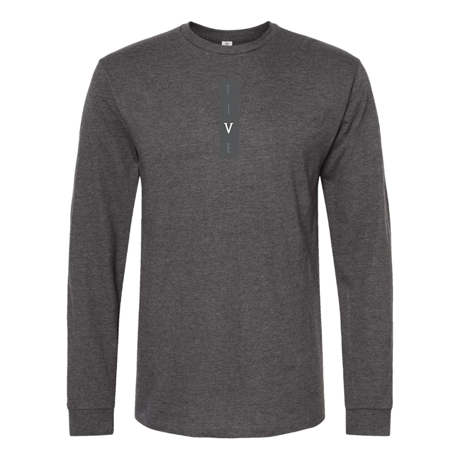 Men's Five Logo Long Sleeve T-Shirt