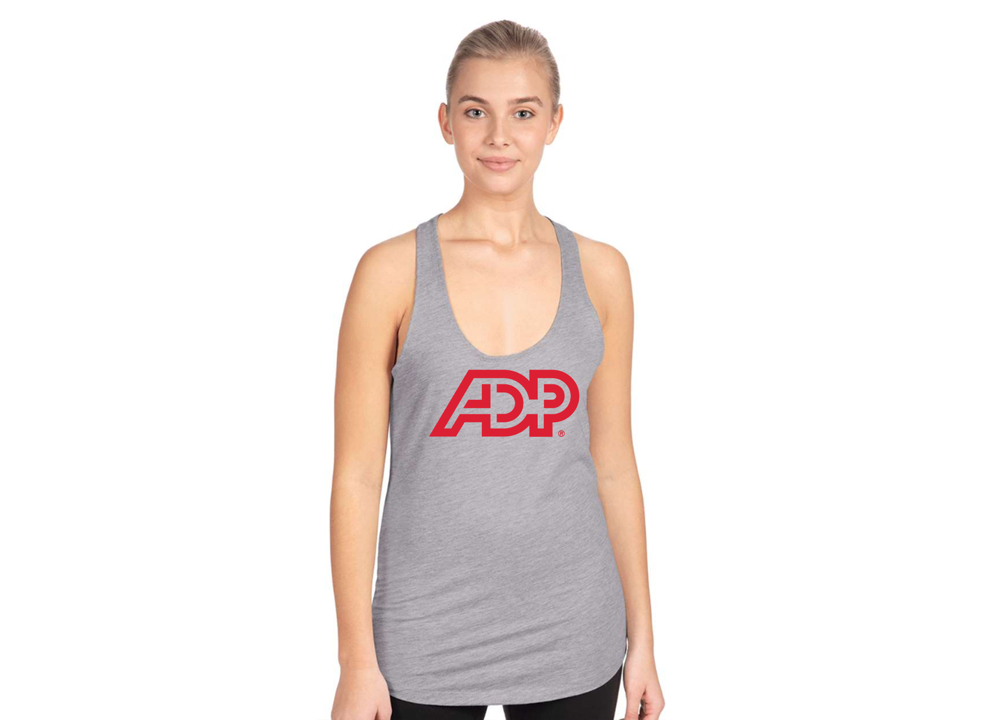 Women's ADP Logo Next Level Ideal Racerback Tank