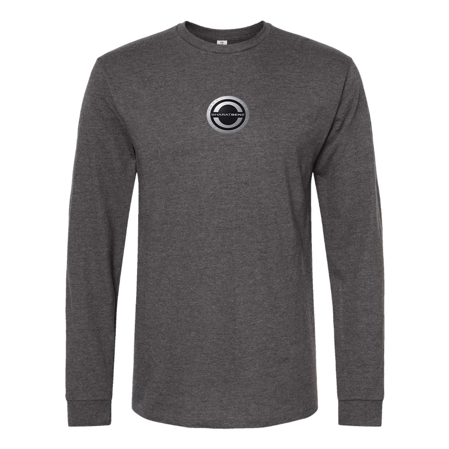 Men's BharatBenz Logo Long Sleeve T-Shirt
