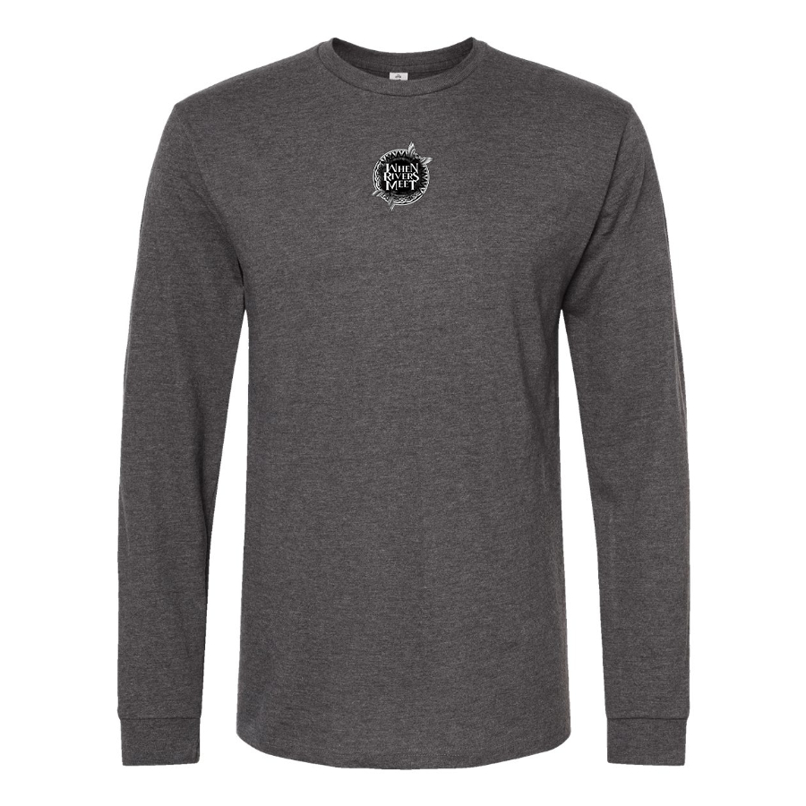 Men's When Rivers Meet Long Sleeve T-Shirt