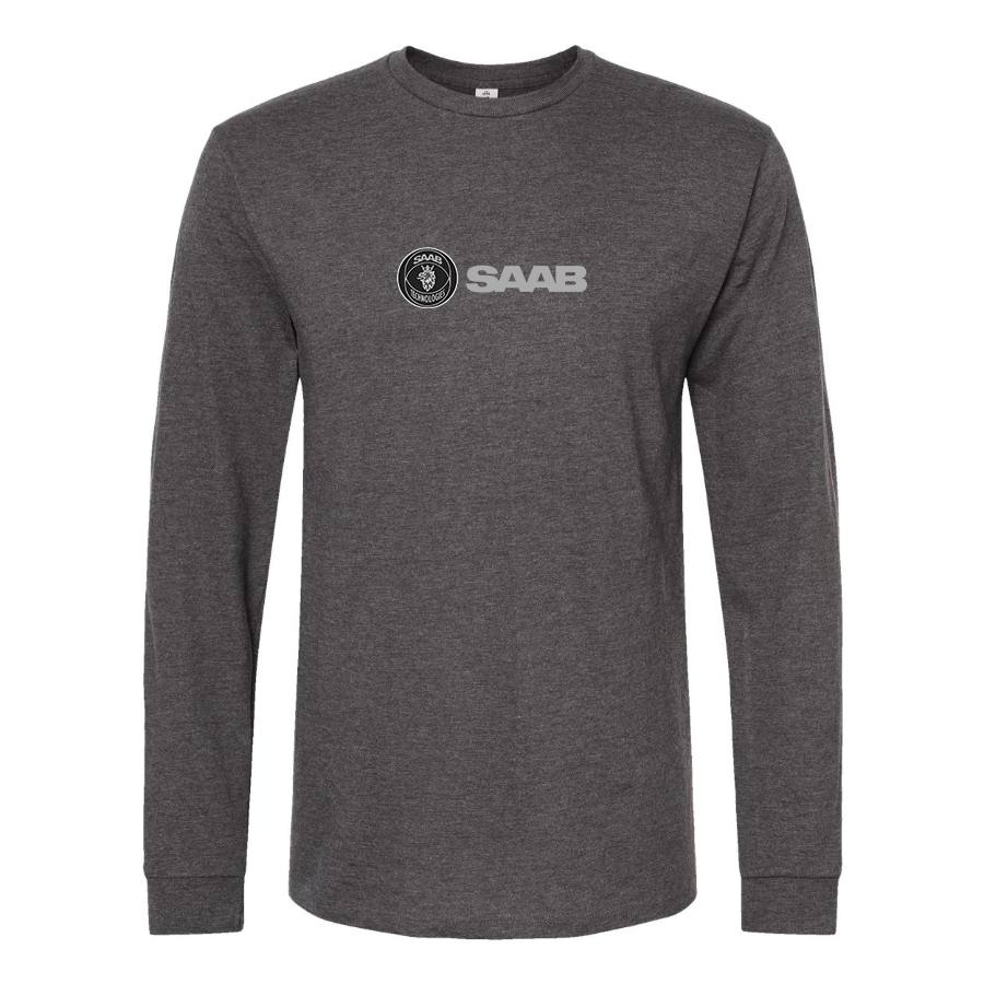 Men's Saab Logo Long Sleeve T-Shirt