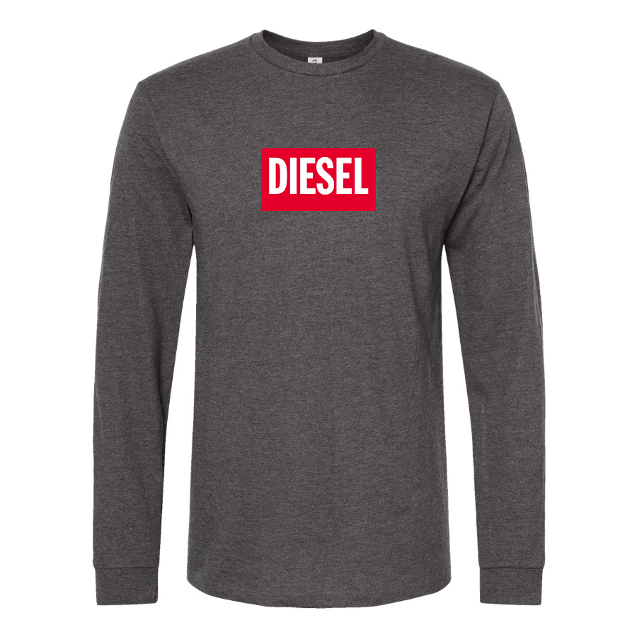 Men's Diesel Logo Long Sleeve T-Shirt