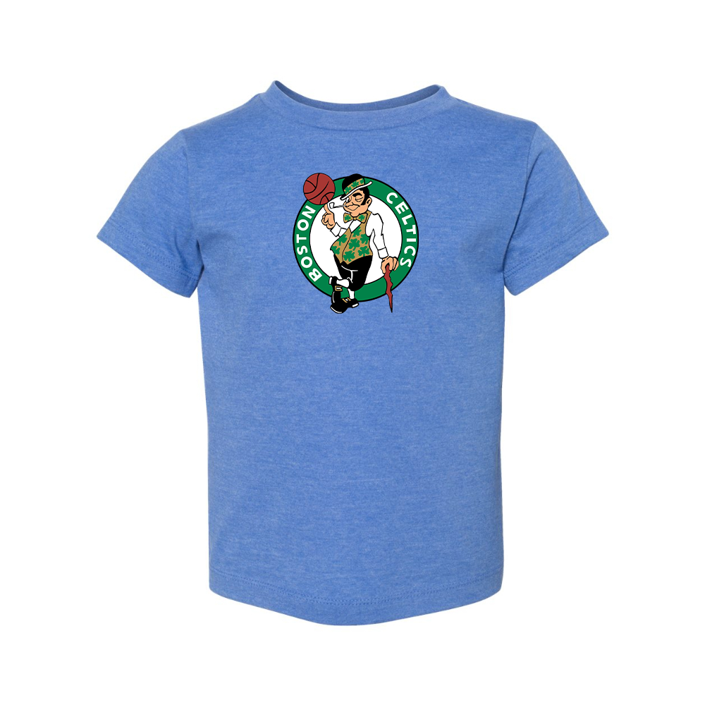 Boston Celtics Logo BELLA  CANVAS Toddler Jersey Tee