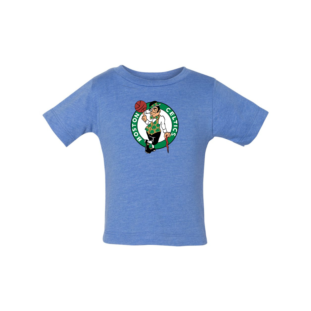 Boston Celtics Logo BELLA CANVAS Infant Jersey Tee