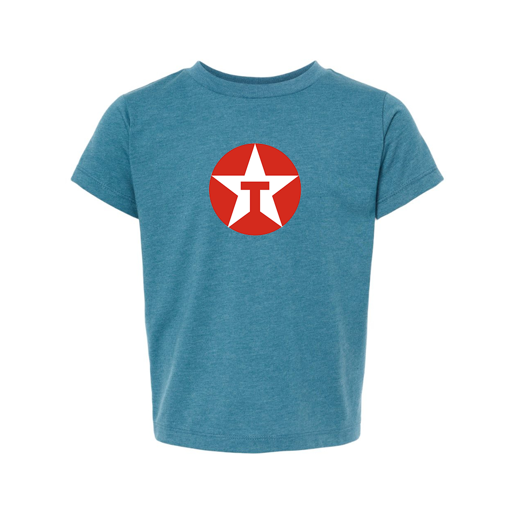 Texaco Logo BELLA  CANVAS Toddler Jersey Tee