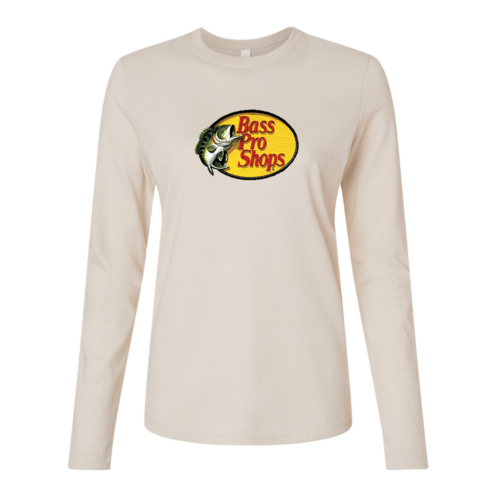 BELLA CANVAS Women’s Bass Pro Shops Logo Jersey Long Sleeve Tee