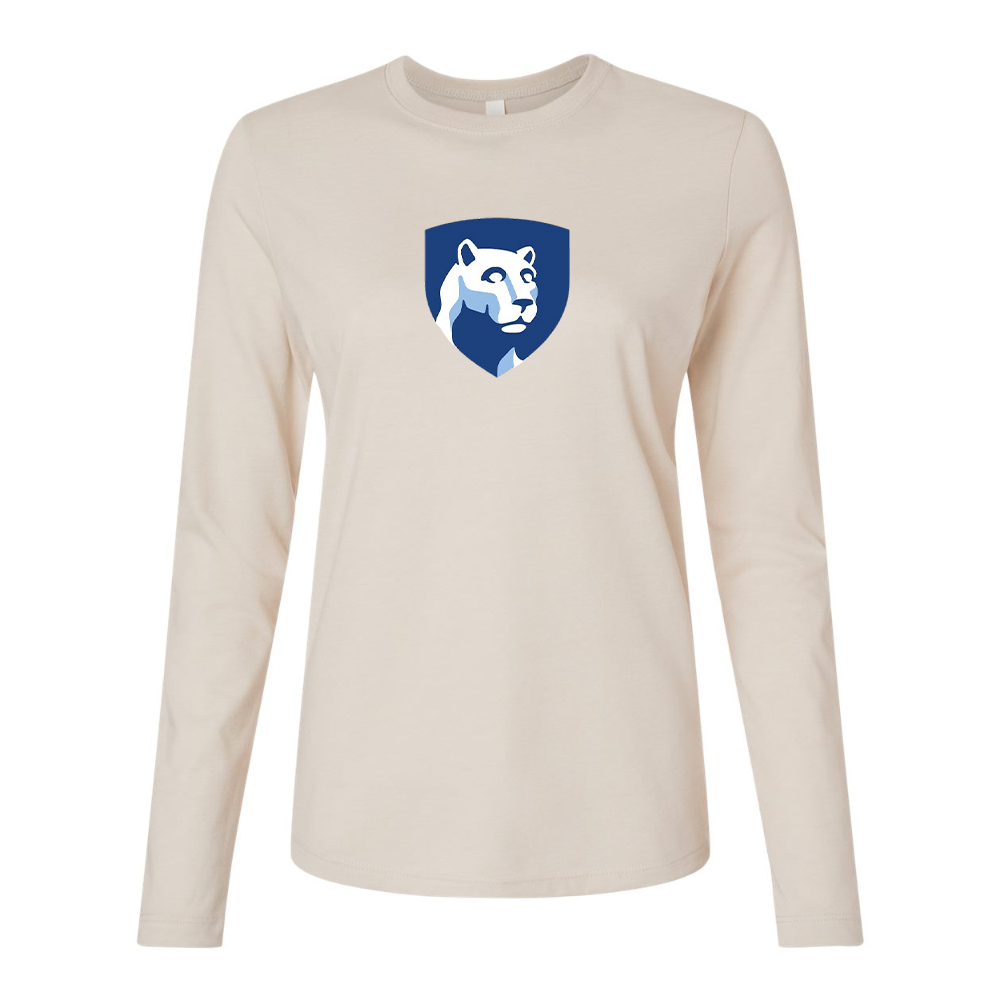 BELLA CANVAS Women’s Penn State Symbol Jersey Long Sleeve Tee