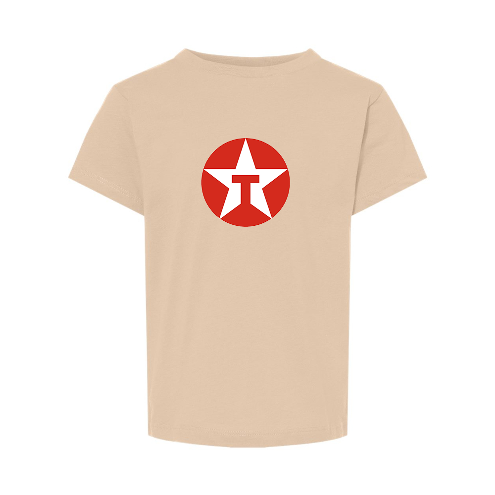 Texaco Logo BELLA  CANVAS Toddler Jersey Tee