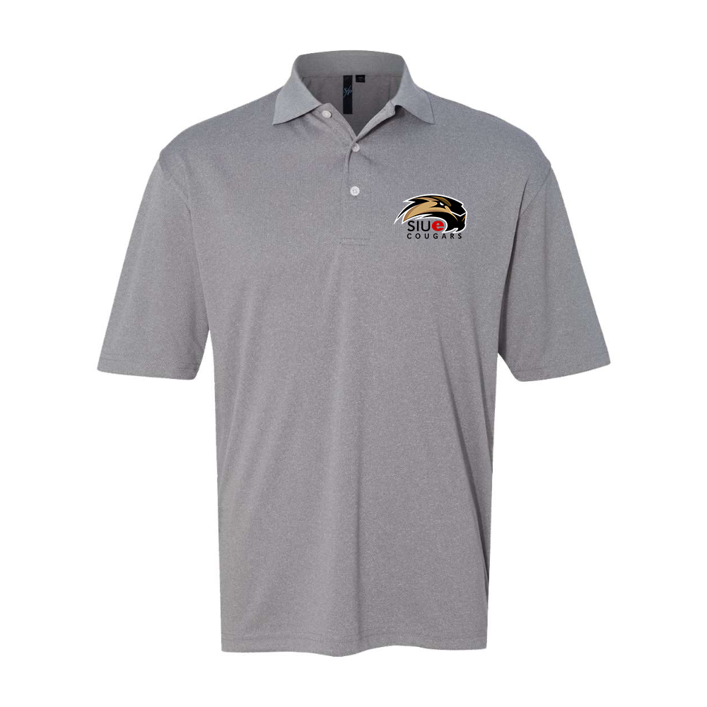 Men's SIU Edwardsville Cougars Logo Sierra Pacific Moisture Free Mesh Polo