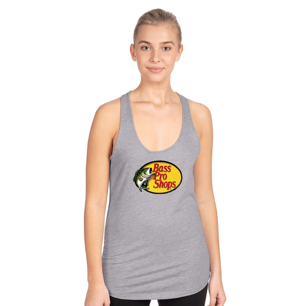 Women's Bass Pro Shops Logo Next Level Ideal Racerback Tank