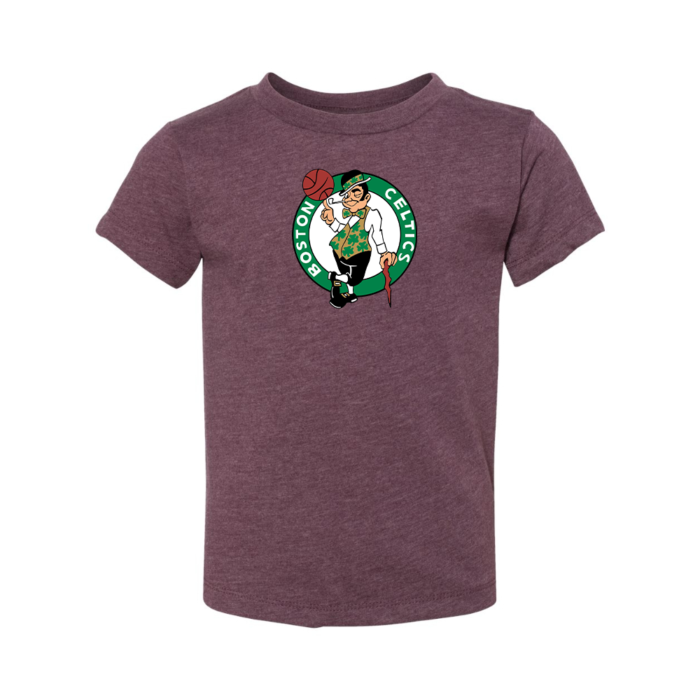 Boston Celtics Logo BELLA  CANVAS Toddler Jersey Tee