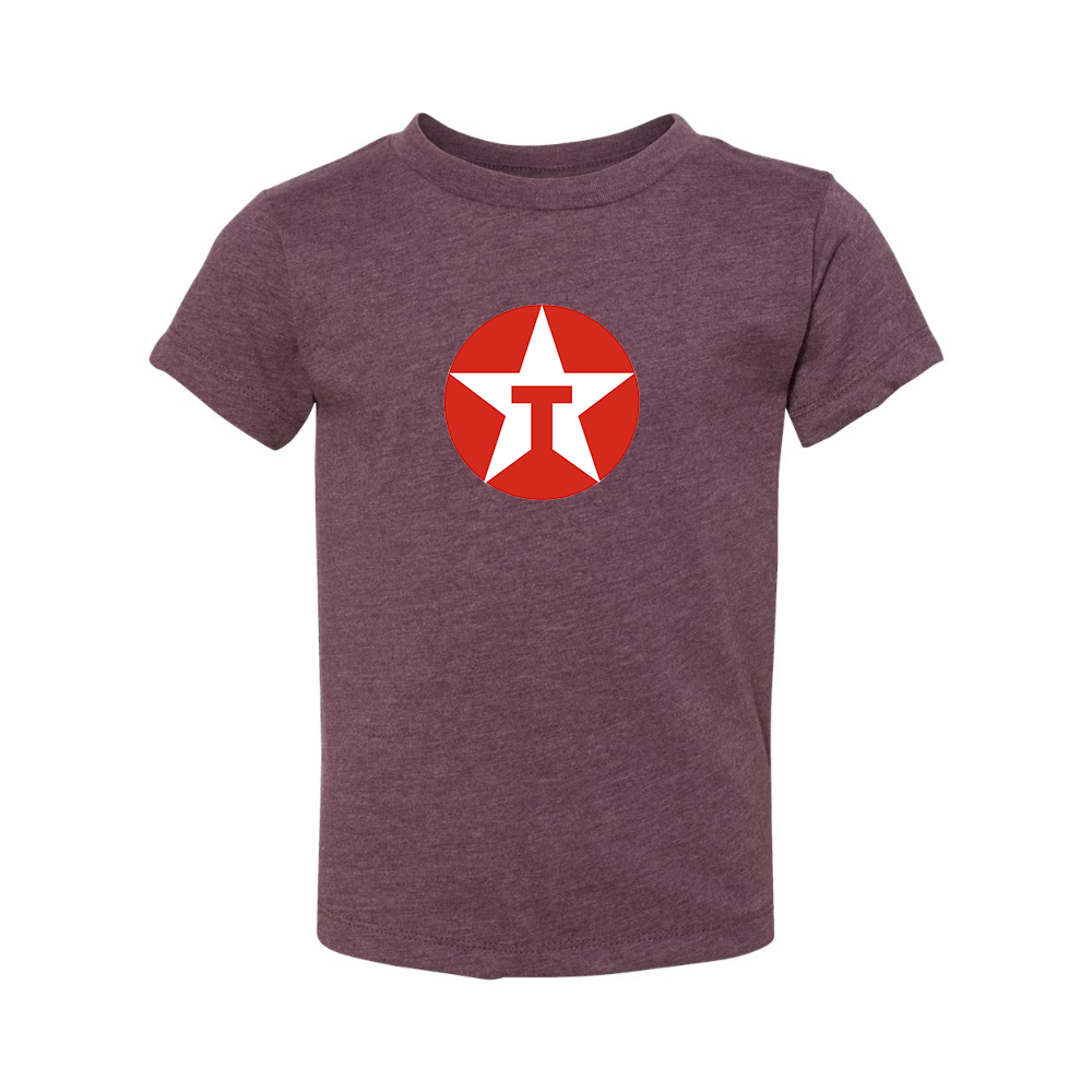 Texaco Logo BELLA  CANVAS Toddler Jersey Tee