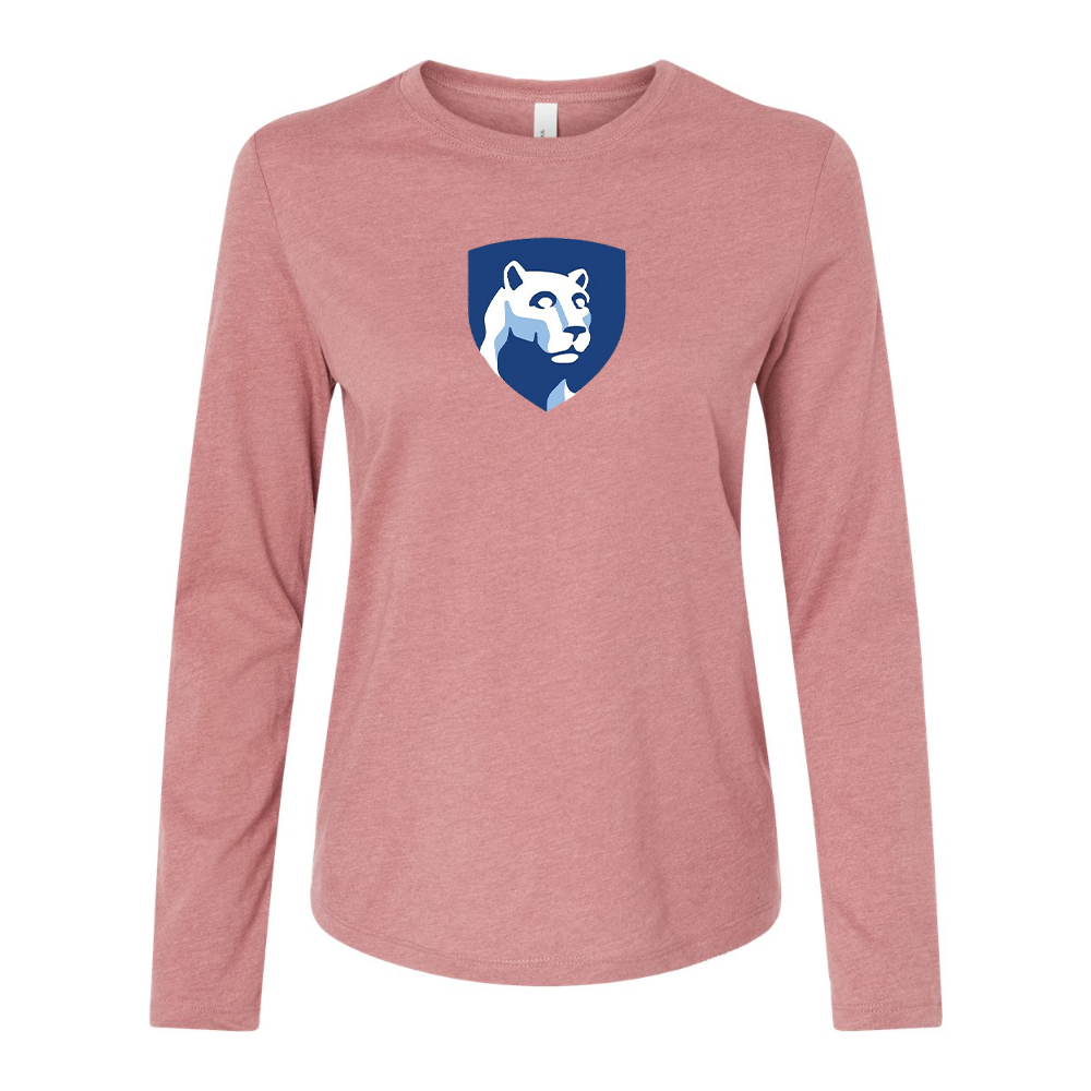 BELLA CANVAS Women’s Penn State Symbol Jersey Long Sleeve Tee