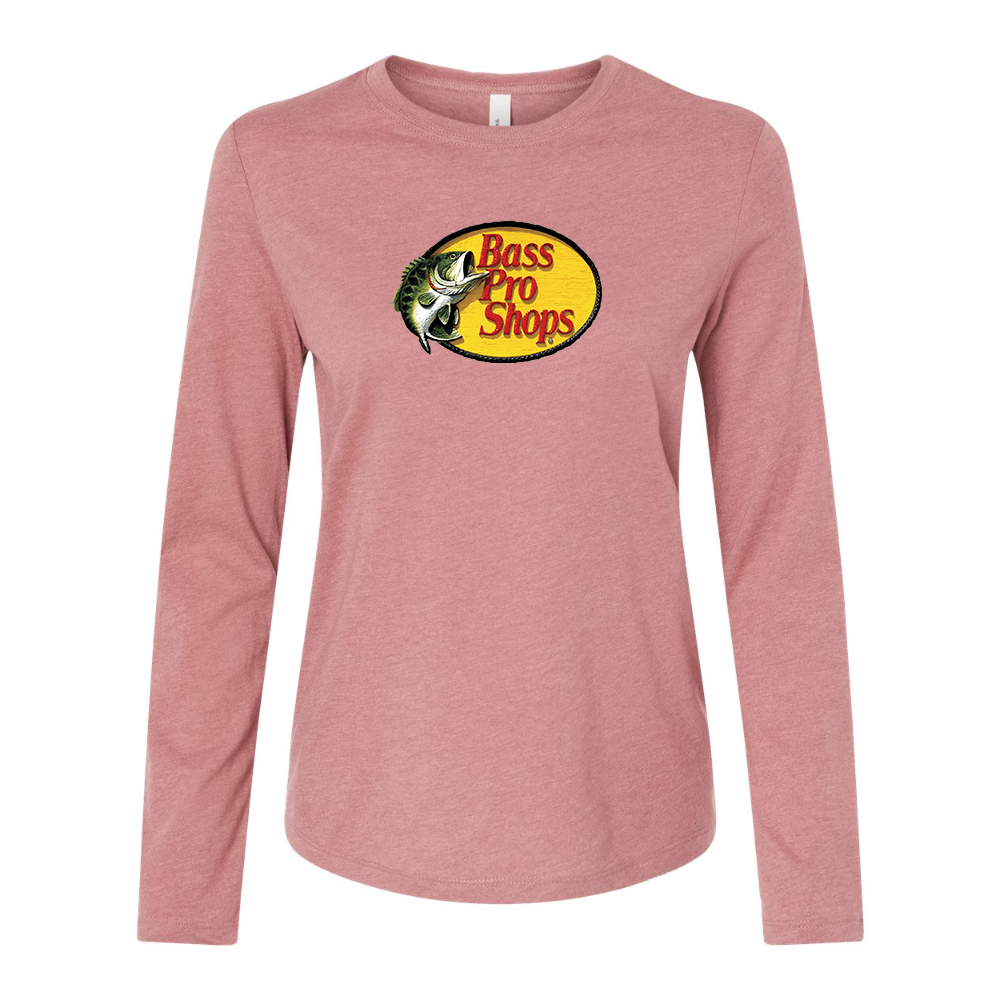 BELLA CANVAS Women’s Bass Pro Shops Logo Jersey Long Sleeve Tee